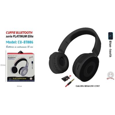 Auriculares Bluetooth Maxtech Cu-bt006 - 15H Autonomía Auriculares Bluetooth Maxtech Cu-bt006 - 15H Autonomía
