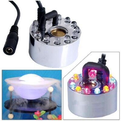 TRADE SHOP TRAESIO Trade Shop - Generador De Niebla Mm-32 Lámpara Led Multicolor Para Acuario Rgb 12 Led - TRADE SHOP TRAESIO Trade Shop - Generador De Niebla Mm-32 Lámpara Led Multicolor Para Acuario Rgb 12 Led -