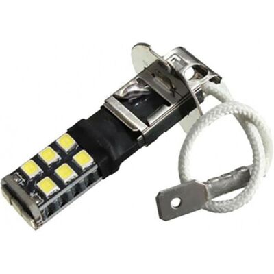 Trade Shop Traesio - Trade Shop - Lampada Luci Auto H3 10w Bianco Luz 15 Led Smd Canbus Fendinebbia Nebbia - Trade Shop Traesio - Trade Shop - Lampada Luci Auto H3 10w Bianco Luz 15 Led Smd Canbus Fendinebbia Nebbia -
