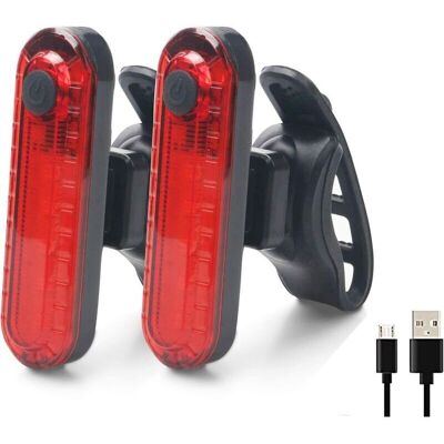 TRIMEC Luci Posteriori Per Bicicletta - Confezione Da 2 Luci Posteriori Per Bicicletta, Luce Posteriore Per Bicicletta A Led Cob Ricaricabile Tramite Usb, Impermeabile, 4 Modalità Di Illuminazione Per Sicure TRIMEC Luci Posteriori Per Bicicletta - Confezione Da 2 Luci Posteriori Per Bicicletta, Luce Posteriore Per Bicicletta A Led Cob Ricaricabile Tramite Usb, Impermeabile, 4 Modalità Di Illuminazione Per Sicure