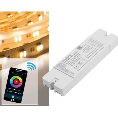Controlador Wifi Eurolite 50531113 240 W 12 24 V Dc Controlador Wifi Eurolite 50531113 240 W 12 24 V Dc