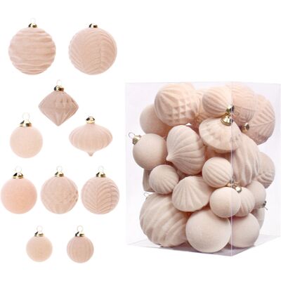 OEM Bolas De Flocado Para Festivales, 35 Unidades, - White Bee OEM Bolas De Flocado Para Festivales, 35 Unidades, - White Bee