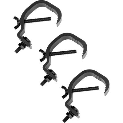 OEM Abrazadera De Luz De Escenario De 3 Piezas, Abrazadera De Armazón, Herrajes Para Iluminación De Escenario, 30-52 Mm, Compatible Con La Mayoría De Luces De Escenario OEM Abrazadera De Luz De Escenario De 3 Piezas, Abrazadera De Armazón, Herrajes Para Iluminación De Escenario, 30-52 Mm, Compatible Con La Mayoría De Luces De Escenario