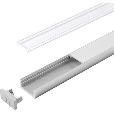 HS ROWE Led Conducto Versa Channelline D 3000 Mm Claro HS ROWE Led Conducto Versa Channelline D 3000 Mm Claro