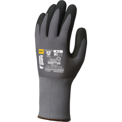 CENTRALE BRICO Lote De 10 Pares De Guantes De Manipulación Eurolite 15n600 - Guantes Sin Costuras Gris De Punto, Base De Poliamida, Talla 10 CENTRALE BRICO Lote De 10 Pares De Guantes De Manipulación Eurolite 15n600 - Guantes Sin Costuras Gris De Punto, Base De Poliamida, Talla 10