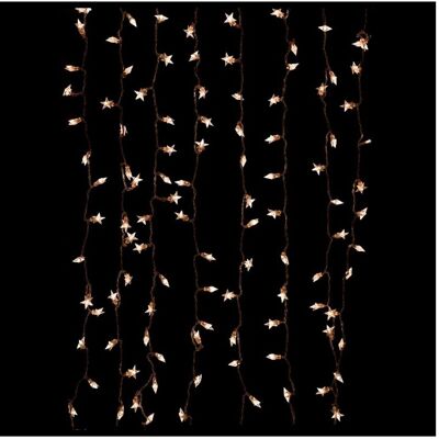 F-BRIGHT Cortina 494 Luces Leds Con Estrellitas F-BRIGHT Cortina 494 Luces Leds Con Estrellitas