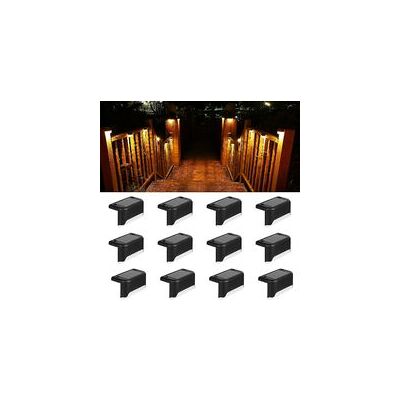 OEM Luces Solares Para Terrazas Y Exteriores, Paquete De 4/8/12 Luces Solares Para Escalones, Impermeables, Led, Para Escaleras Exteriores, Peldaños, Cercas, Barandillas, Patios Y Jardines - Colorbla - Cr OEM Luces Solares Para Terrazas Y Exteriores, Paquete De 4/8/12 Luces Solares Para Escalones, Impermeables, Led, Para Escaleras Exteriores, Peldaños, Cercas, Barandillas, Patios Y Jardines - Colorbla - Cr