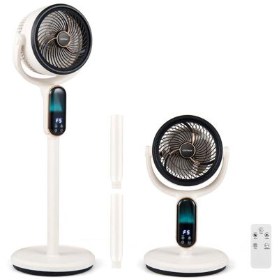 NORTHIX Pedestal Fan With Remote, Led Display, 8 Speeds NORTHIX Pedestal Fan With Remote, Led Display, 8 Speeds