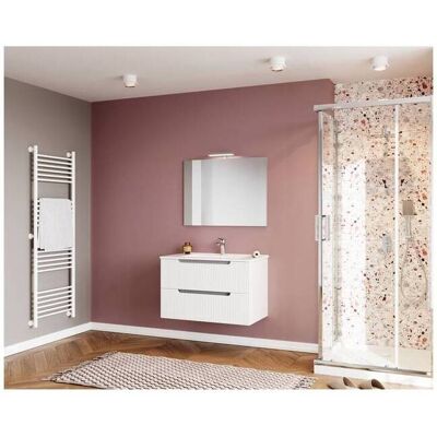 OEM Mobile Bagno Ibiza 80 Sospeso 2 Cass Bianco OEM Mobile Bagno Ibiza 80 Sospeso 2 Cass Bianco