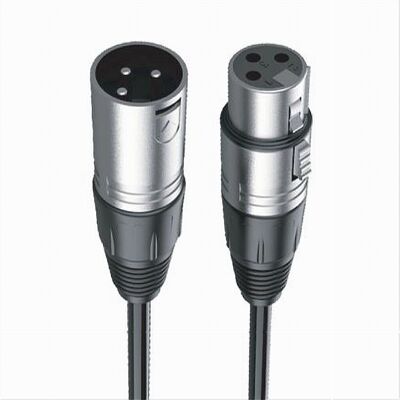 TRADE SHOP TRAESIO Trade Shop - Cable Xlr 3 Pin Xlr Xlr Extensión De Audio Femenina De 1,8 Metros Micrófono Xlr-01 - TRADE SHOP TRAESIO Trade Shop - Cable Xlr 3 Pin Xlr Xlr Extensión De Audio Femenina De 1,8 Metros Micrófono Xlr-01 -