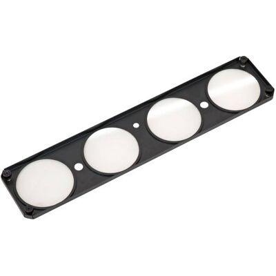 Lámpara Eurolite Diffusorscheibe 15x60° Duradero Ligero Lámpara Eurolite Diffusorscheibe 15x60° Duradero Ligero