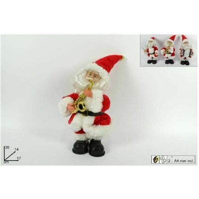 TRADE SHOP TRAESIO Trade Shop - Babbo Natale Con Musica Movimento Decorazione Natale 17x30x14cm Vari Modelli - TRADE SHOP TRAESIO Trade Shop - Babbo Natale Con Musica Movimento Decorazione Natale 17x30x14cm Vari Modelli -