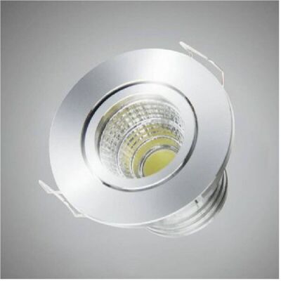 Trade Shop Traesio - Trade Shop - Faretto 1 Led Cob Incasso 3 Watt 270lm Orientabile Luce Calda Fredda Naturale - Plata Trade Shop Traesio - Trade Shop - Faretto 1 Led Cob Incasso 3 Watt 270lm Orientabile Luce Calda Fredda Naturale - Plata
