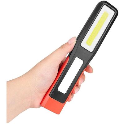 TRADE SHOP TRAESIO Trade Shop - Torcia Lavoro Cob A Led Lanterna Ricarica Usb Gancio Magnetica Auto Campeggio - TRADE SHOP TRAESIO Trade Shop - Torcia Lavoro Cob A Led Lanterna Ricarica Usb Gancio Magnetica Auto Campeggio -