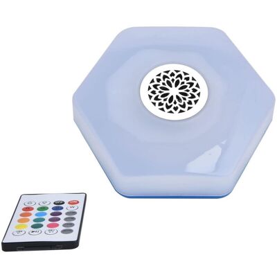 TRADE SHOP TRAESIO Trade Shop - Luce E27 Led Bluetooth Altoparlante Forma Disco Volante Colorato Rgbw Telecomando - TRADE SHOP TRAESIO Trade Shop - Luce E27 Led Bluetooth Altoparlante Forma Disco Volante Colorato Rgbw Telecomando -