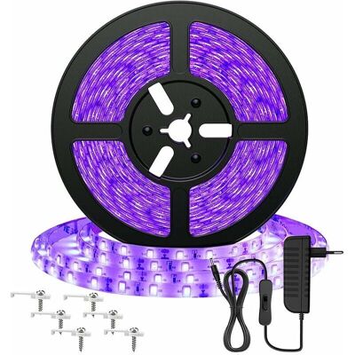 ULISEM - Striscia LED UV 5M - 12V - 300LED 2835 - LED Strip ULISEM - Striscia LED UV 5M - 12V - 300LED 2835 - LED Strip