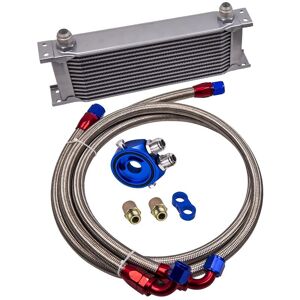 BFO Universal Radiador De Aceite De Rendimiento Fila 13 Con Filter Adapter & Hose Kit BFO Universal Radiador De Aceite De Rendimiento Fila 13 Con Filter Adapter & Hose Kit