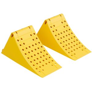 Wiltec Cuñas de rueda para camiones - Soporta hasta 6,5t Wiltec Cuñas de rueda para camiones - Soporta hasta 6,5t
