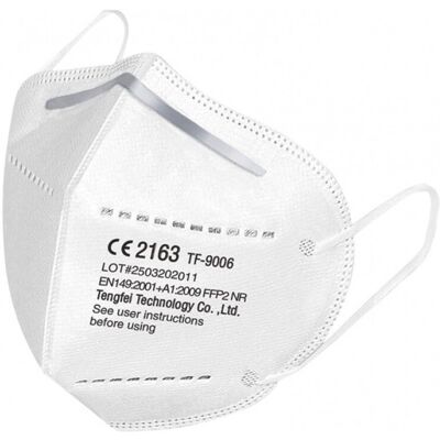 Trade Shop Mascarilla - FFP2 KN95 - Hipoalergénica - Certificación CE Trade Shop Mascarilla - FFP2 KN95 - Hipoalergénica - Certificación CE