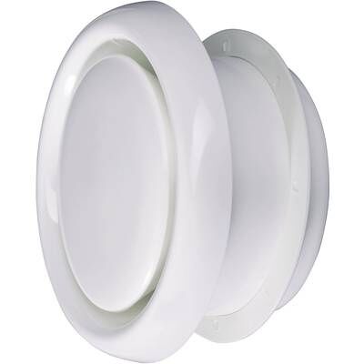 Válvula de Ventilación Wallair N35910 - 10cm Plástico Compacto Válvula de Ventilación Wallair N35910 - 10cm Plástico Compacto