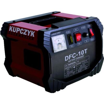Cargador de batería Kupczyk DFC-10T - Plomo-ácido, 6/12V, 5/8A Cargador de batería Kupczyk DFC-10T - Plomo-ácido, 6/12V, 5/8A