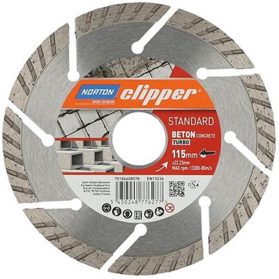 Norton Disco diamantato Standard Beton Turbo - Disco de diamante Norton Disco diamantato Standard Beton Turbo - Disco de diamante