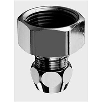 Conexión de medidor de agua Schell - Cromo, DN 20 G 3/4 IG, Ø 10mm Conexión de medidor de agua Schell - Cromo, DN 20 G 3/4 IG, Ø 10mm