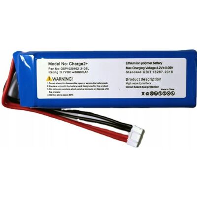 Batería JBL Charge 2 Plus - 6000mAh, Azul Batería JBL Charge 2 Plus - 6000mAh, Azul