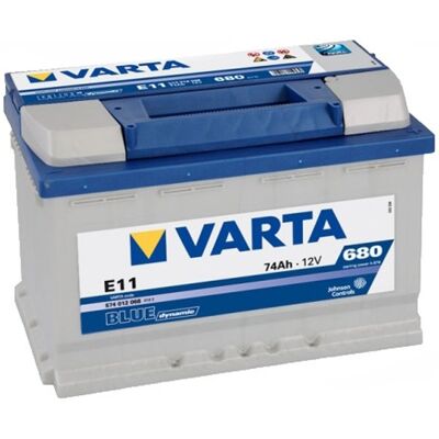 Batería Varta E11 74ah Blue Dynamic Batería Varta E11 74ah Blue Dynamic