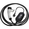 Cable carga tipo 2 a tipo f compatible con bmw X1 xDrive 25e, i8, iX, iX3 coche eléctrico - Cable conexión, 1 fase, 16 a, 3,5 kW, 5 m - Vhbw