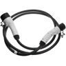 Cable carga tipo 2 a tipo 2 compatible con bmw X1 xDrive 25e, X2 xDrive 25e coche eléctrico - Cable conexión, 3 fases, 32 a, 22 kW, 3 m - Vhbw