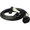 Cable carga tipo 2 a tipo 2 compatible con Nissan Ariya, Leaf, e-NV200 coche eléctrico - Cable conexión, 1 fase, 32 a, 7 kW, 10 m - Vhbw