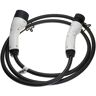 Cable carga tipo 2 a tipo 2 compatible con Skoda Citigo e iV, Enyaq iv coche eléctrico - Cable conexión, 1 fase, 32 a, 7 kW, 3 m - Vhbw