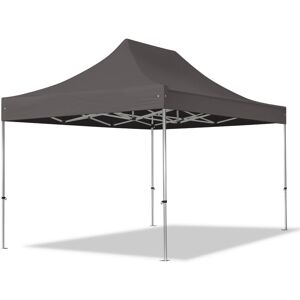TOOLPORT 3x4,5m Gazebo Pieghevole Pes 800, Professional 40mm Alluminio, Grigio Scuro TOOLPORT 3x4,5m Gazebo Pieghevole Pes 800, Professional 40mm Alluminio, Grigio Scuro