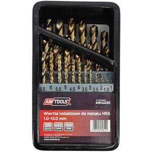 No Name AW Wiertło Metal Kobalt Kpl.25Szt - Brocas No Name AW Wiertło Metal Kobalt Kpl.25Szt - Brocas