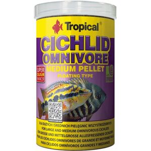 Pellet de Ciclido Tropical Omnívoro de Tamaño Mediano - Alimento para Peces Pellet de Ciclido Tropical Omnívoro de Tamaño Mediano - Alimento para Peces
