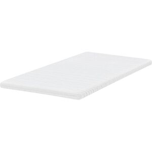 BELIANI Cubrecama de espuma viscoelástica 140x200 - Cubrecama BELIANI Cubrecama de espuma viscoelástica 140x200 - Cubrecama