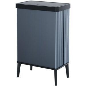 Verto - Cubo De Basura Alto De 54 L,43,5x 26,5x 68,7cm, Tapa A Presión, Diseño Elegante, Fácil De Montar, Apto Para Reciclaje, Color Azul Perla - Curver Verto - Cubo De Basura Alto De 54 L,43,5x 26,5x 68,7cm, Tapa A Presión, Diseño Elegante, Fácil De Montar, Apto Para Reciclaje, Color Azul Perla - Curver