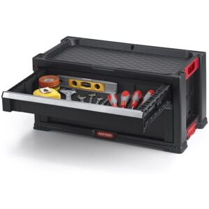 Keter 237790 Caja De Herramientas Sin Herramientas, Color Negro Keter 237790 Caja De Herramientas Sin Herramientas, Color Negro