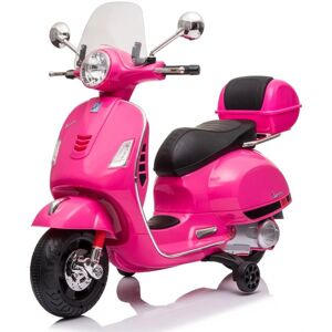 VROOOMY Vespa Gt Scooter Eléctrico Para Niños - Batería De 7.2v - 3 A 6 Años - Con Maletero - Rosa VROOOMY Vespa Gt Scooter Eléctrico Para Niños - Batería De 7.2v - 3 A 6 Años - Con Maletero - Rosa