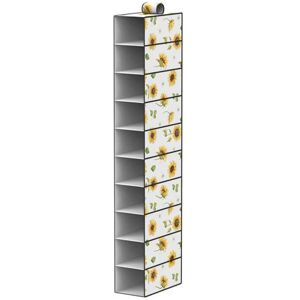 TRADE SHOP TRAESIO Trade Shop - Organizer Armadio 10 Ripiani Scaffale Pensile Porta Oggetti Borse 15x30x120 Cm - TRADE SHOP TRAESIO Trade Shop - Organizer Armadio 10 Ripiani Scaffale Pensile Porta Oggetti Borse 15x30x120 Cm -