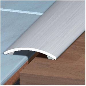 ARCANSAS Perfil de unión para suelos de aluminio - Plata ARCANSAS Perfil de unión para suelos de aluminio - Plata