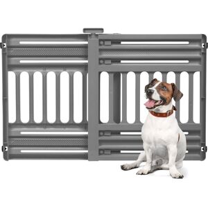 Puerta de Mascotas Iris Ohyama - Montaje a presión, extensible a 1m - Puerta para mascotas Puerta de Mascotas Iris Ohyama - Montaje a presión, extensible a 1m - Puerta para mascotas