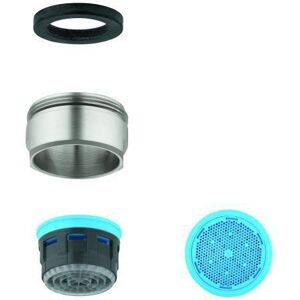 Grohe Aireador - M24 x 1 - Caudal 13,5-15,0 l/min - SpeedClean - supersteel Grohe Aireador - M24 x 1 - Caudal 13,5-15,0 l/min - SpeedClean - supersteel