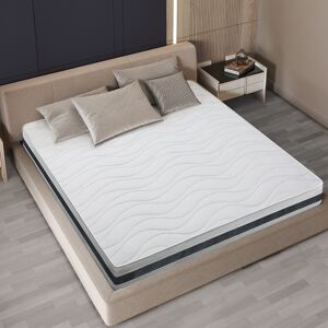 The White Stone - Colchón 180 X 200 De Waterfoam Hipoalergénico Altura 25 Cm Relleno De Guata Y Revestimiento De Tejido 3d Transpirable, Antiácaros Y Antihongos Fabricado En Italia The White Stone - Colchón 180 X 200 De Waterfoam Hipoalergénico Altura 25 Cm Relleno De Guata Y Revestimiento De Tejido 3d Transpirable, Antiácaros Y Antihongos Fabricado En Italia