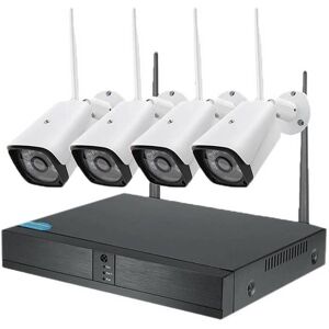 PROXE Kit Videosorveglianza Wireless '455020' 1 Nvr + 4 Telecamere PROXE Kit Videosorveglianza Wireless '455020' 1 Nvr + 4 Telecamere