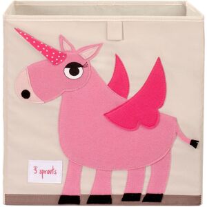 3 Sprouts - Storage Box - Pink Unicorn 3 Sprouts - Storage Box - Pink Unicorn