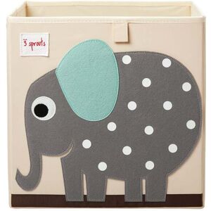 3 Sprouts - Storage Box - Gray Elephant 3 Sprouts - Storage Box - Gray Elephant