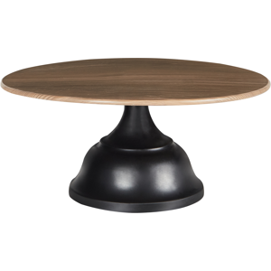 Bandeja para brioche Beliani - Decorativa de metal negro Bandeja para brioche Beliani - Decorativa de metal negro