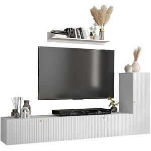 MOBILIER1 Conjunto De Salón Anulio Iii, Blanco MOBILIER1 Conjunto De Salón Anulio Iii, Blanco
